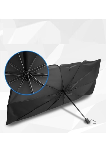 Periboia Katlanabilir Araç Ön Camı Güneş Koruyucu Gölge Şemsiye A