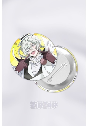 Nikolai Gogol Bungou Stray Dogs Çanta Süsü Rozet İğneli Buton Rozet Seti 1 Adet Tekli