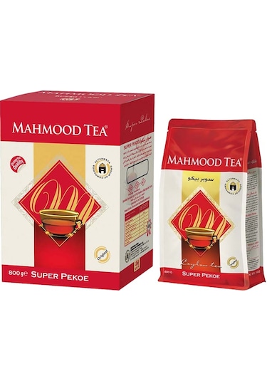 Mahmood Tea Super Pekoe Ithal Seylan Sri Lanka Ceylon Dökme Çayı 400 G + 800 G