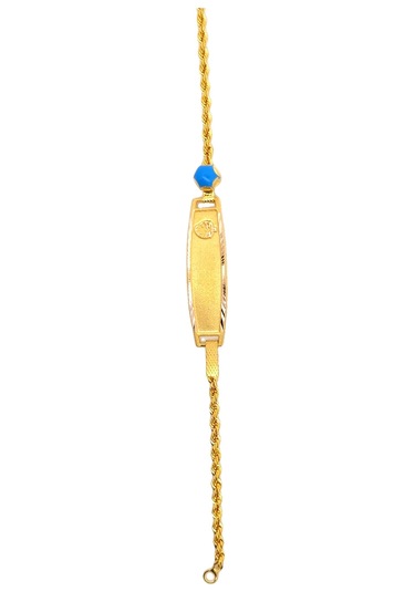 Cigold Taşlı Çocuk Bileklik 14 Ayar Altın 1.50 Gr Oa-c11303029248 Renkli Çok Renkli