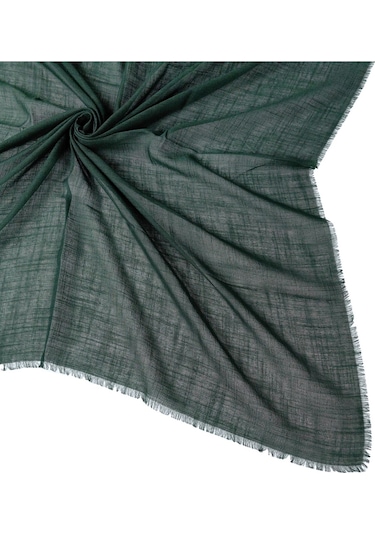 Enba Flamlı Yazma %100 Pamuk Nefes Alan Doğal Kumaş Zümrüt