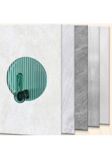 Besthome1 4'lü Güçlü Yapışkan Kancası, Duvarı Delmeden Askee, Banyo Mutfak İçin Askı Çözümü Diğer