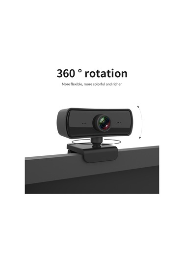 Sones C3 400w Piksel 2k Çözünürlük Otomatik Odaklama Hd 1080p Web Kamerası 360 Derece Dönüş Canlı Yayın Video Konferans Çalışması İçin Mikrofonlu Usb Sürücüsüz Web Kamerası