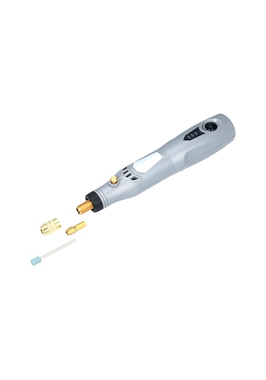 Youtek 3 Hız Ayarlı Şarj Edilebilir Mini Elektrikli Taşlama Makinesi, 21 Parça Aksesuar Seti İle Polisaj Ve Delme İşlemleri İçin