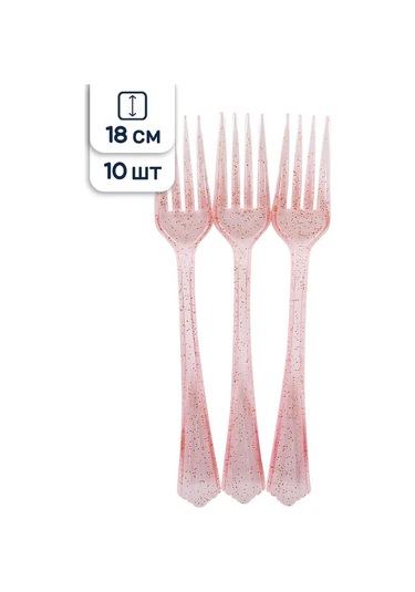 Riota Tek Kullanımlık Plastik Çatal Seti 18 Cm 10 Adet 169670627 10