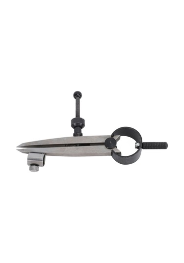 Honmex 75mm Karbon Çelik Yaylı Kompas, Kilitleme Özelliği, Çizim Ve Ölçüm İçin Ahşap/metal İşleri, Kalem Kılıfı İle