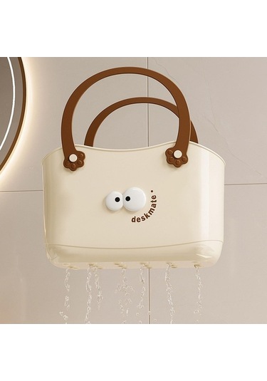 Pazly Tuvalet Temizlik Suntek Sepeti Malzemeleri Düzenleyici Duş We Bej