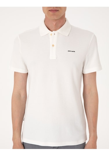 Pierre Cardin Erkek Ekru Tişört 50309946-vr019 Ekru