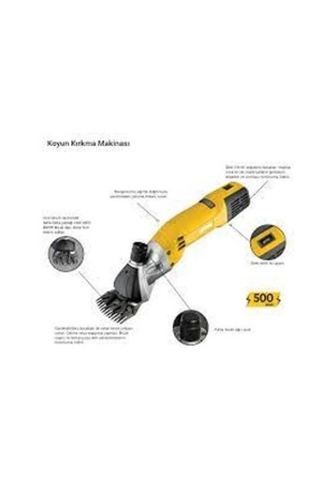 Rtrmax Rtm923 Koyun Kırkma Makinesi 500 Watt