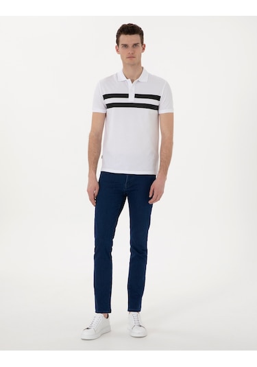 Pierre Cardin Erkek Beyaz Tişört 50310154-vr013 Beyaz