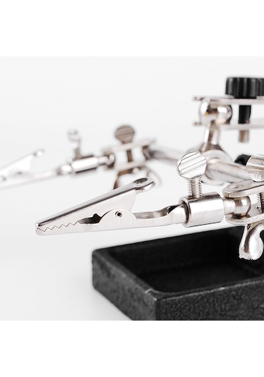 Çok Fonksiyonlu Lehim Tamir Standı 9 CM Büyüteç