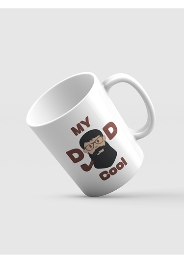 Kupa Bardak My Dad Cool Temalı Baskılı Mug