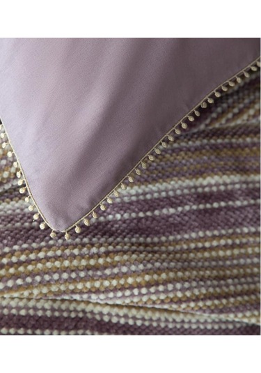 Ap Çift Kişilik Lizbon Lila Yatak Örtülü Nevresimli Set Lila