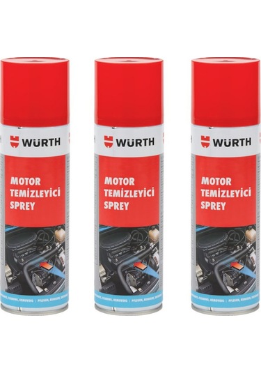 Würth Hızlı Motor Temizleme Spreyi 500 Ml X3