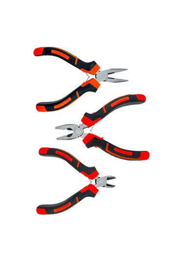 Yüksek Kalite Mini 3lü kombine Pense Kargaburun Yankeski