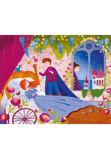 Klasik Masallar Yapbozu - Uyuyan Güzel Canlı Renkler