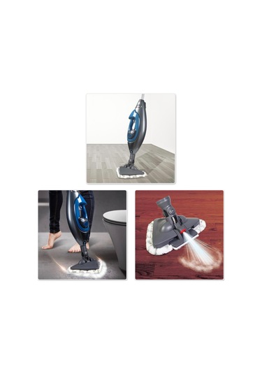 Geeroyoo Shark Lift-away Pro & Genius Steam İçin 6'lı Mikrofiber Üçgen Ve H Şekilli Yıkanabilir Paspas Takımı Beyaz