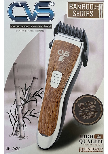 Cvs DN 7420 Bamboo Şarjlı Saç Sakal Kesme Makinesi