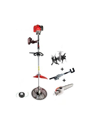 Silen C-52 3.2 KW 4.6 HP Yan Tırpan + Zeytin Silkeleme + Dal Testere + Akrep Çapa Makinesi