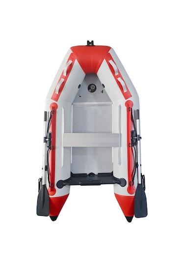 Remixon Rmatb230 230 CM Ahşap Taban Şişme Bot Gri - Kırmızı