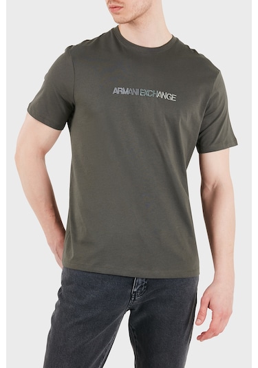 Armani Exchange Erkek T Shirt Xm002785 Af10358 U8144 Haki