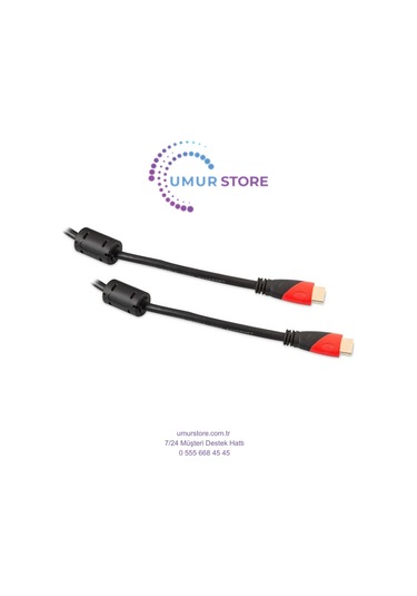 Hdmi To Hdmi 5m Altın Uçlu 24k 1.4 Ver. 3d Kablosu
