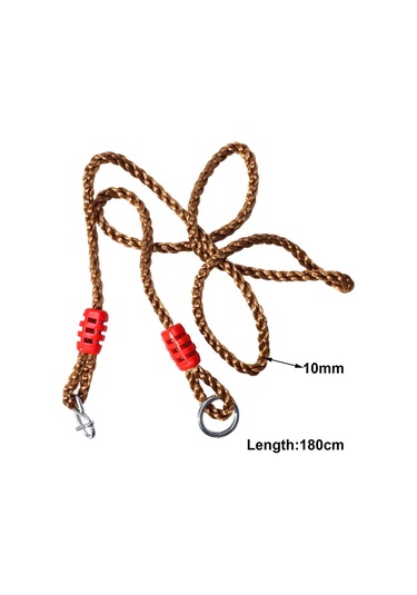 Suntek Açık Çim Asma Sandalye Için Salıncak Uzatma Halatı Kahverengi