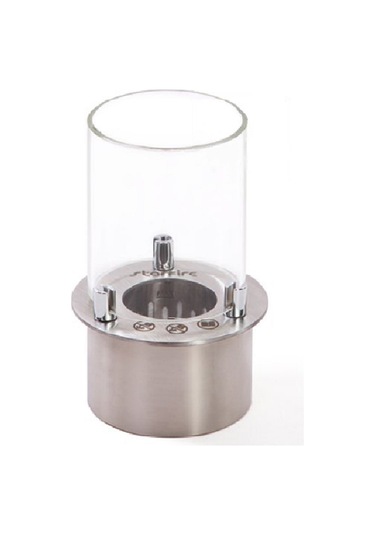 Starfire Yuvarlak Burner Camlı Bioethanol Şömine 12 Cm