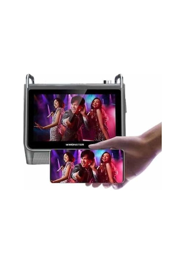 Monster Superstar 800 2 Mikrofonlu 200 W Bluetooth Karaoke Sistem Hoparlörü