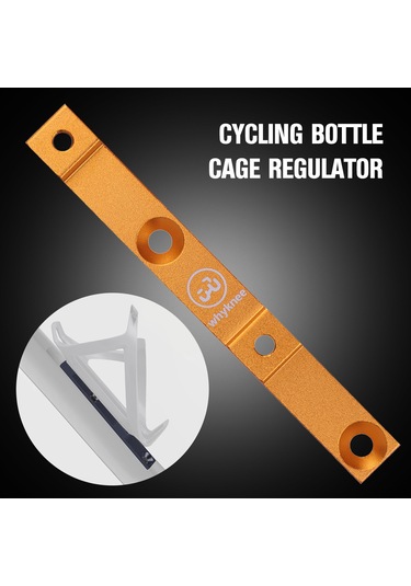 Reedark Alüminyum Bisiklet Su Kuşağı Konum Regülatörü, İki Delikli Sıkı Tutucu, Siyah, Bisiklet Malzemesi