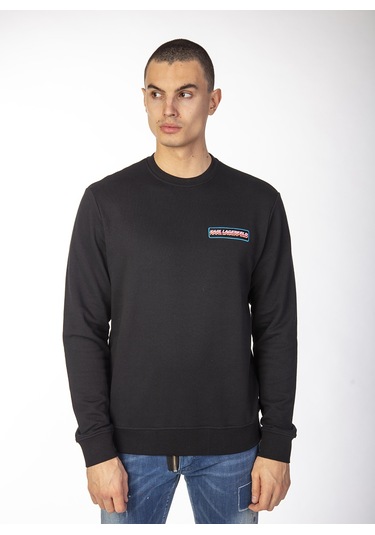 KARL LAGERFELD Erkek  Sweatshirt  KLL756 Siyah