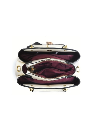 Kadınlar İçin Trendy Kontrast Renkli Tote Çanta