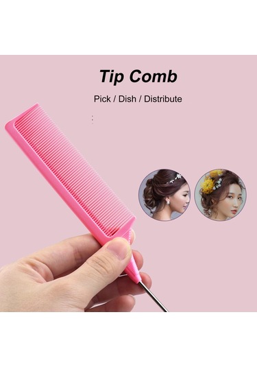 Suofeng Saç Fırçası Seti: Dolaşma Açıcı Fırça Ve Tarak - Kıvırcık, Kalın, İnce, Uzun Doğal Saçlar İçin Saç Derisi Masajı 3'lü Paket