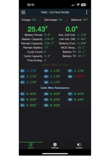 Prismacell Lifepo4 Tekerlekli Sandalye Aküsü Engelli Araba Aküsü 25.6 Volt 105 Ah