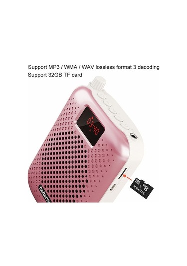 Yaleker Rolton K500 Bel Taşınabilir Yüksek Güçlü Öğretmen Ve Promoter Kullanıma İdeal Arttırıcı Hoparlör