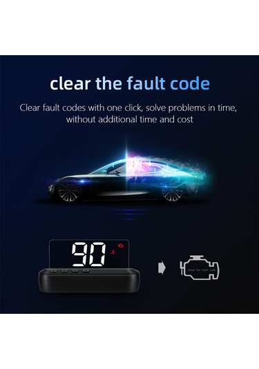 Mufunye Araç Hud Gösterge Projeksiyonu: Hız, Yorgunluk Ve Aşırı Hız Alarmı İle Güvenli Sürüş