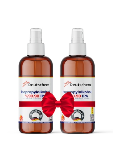 Deutschem İzopropil Alkol İpa 2x100 Ml Sprey Başlıklı, Extra Saf %99.90