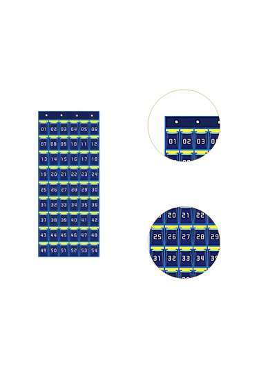 Suntek Sınıf Telefon Tutucu Kılıfı Malzemeleri 54-ızgara Mavi