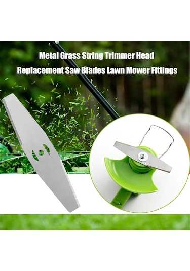 Mufunye Yüksek Kaliteli Metal Çim Biçme Başlığı, Uzun Ömürlü Ve Keskin Kesim