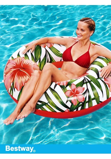 Bestway Çocuklar Ve Yetişkinler İçin Büyük Şişme Yüzme Simidi 222151535