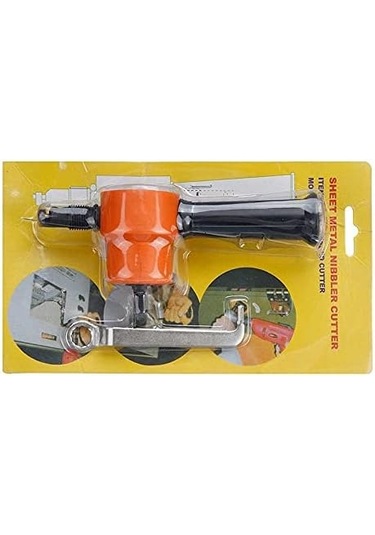 Güç Alet Aksesuarları Çift Kafa Net Nibbler Testere Kesici, 360 Derece Ayarlanabilir Matkap Ekleme Pawer Alet Aksesuarları Set