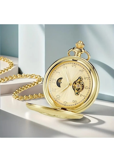 Köstekli Saat Kurmalı Sarı Renk 710023