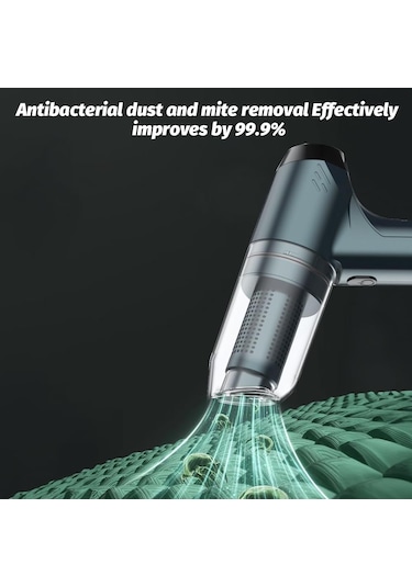 Qianfan Tipi Süpürge Kablosuz 19000pa Güçlü Emiş 3'ü 1 Arada Toz