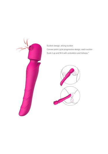 Ruicoo Kadınlar İçin 10 Modlu Titreşimli Masaj Aleti, Emme Ve Vurma Fonksiyonlu Silikon Vajinal Stimülatör Çok Renkli