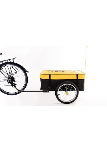 Mamut Trailers-Cargo X-Bisiklet Römorku Siyah