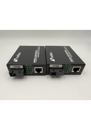 Media Converter Passive Sc Simplex Singlemode 1000base Tek Kıl