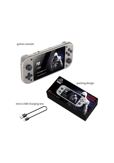 Sones M17 128GB HD 4.3'' Retro PSP Uzaktan Algılama Oyun Konsolu