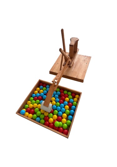 Muko Ahşap Ekskavatör, Montessori Çocuk Gelişimi Için Ahşap Kepçe