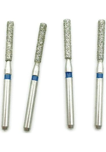 10 Adet/kit Diş Elmas Burs Matkap Yüksek Hızlı El Aleti Orta Fg 1.6 M Parlatma Pürüzsüzleştirici Beyazlatma Ürün Sf-12