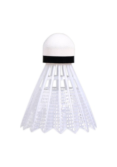 Geeksen Plastik Badminton Topları 6 Adet - Kompozit Mantar Başlı, Esnek Ve Dayanıklı - Başlangıçcılar İçin Spor Ve Egzersiz